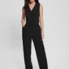 Dina Cropped Blazer Vest