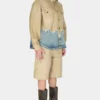 Distressed Canvas Shirt Jacket