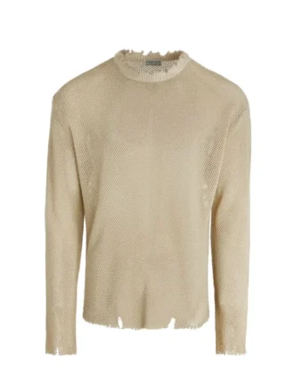 Distressed Knit Sweater