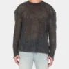 Distressed Knit Sweater