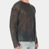 Distressed Knit Sweater