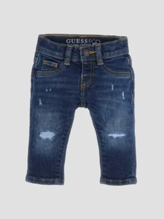 Distressed Slim Denim Jeans (3M-7)