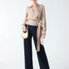 Dorian Wrap Blouse