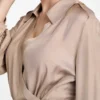 Dorian Wrap Blouse