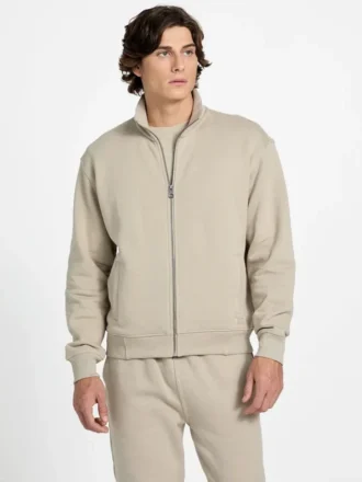 Eco 1981 Label Mock Neck Jacket