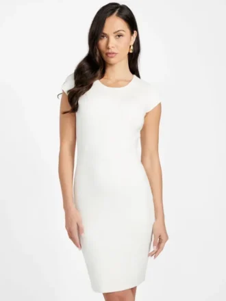 Eco Aabish Fitted Sweater Dress
