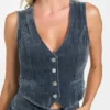 Eco Adele Denim Vest