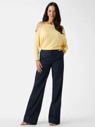 Eco Adri Off-The-Shoulder Crystal Top