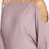 Eco Adri Off-The-Shoulder Crystal Top