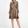 Eco Alanis Printed Satin Dress