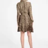 Eco Alanis Printed Satin Dress