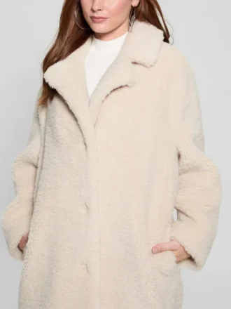 Eco Alina Teddy Longline Coat