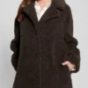Eco Alina Teddy Longline Coat