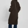 Eco Alina Teddy Longline Coat