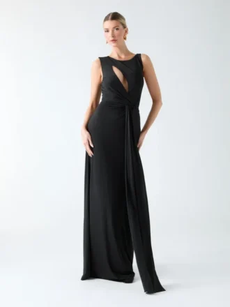 Eco Alva Knot Maxi Dress