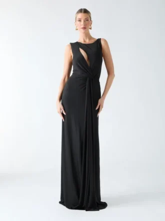 Eco Alva Knot Maxi Dress