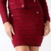 Eco Amelia Boucla Sweater Skirt