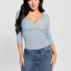 Eco Amira Shirred Top