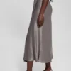 Eco Anastasia Midi Satin Skirt