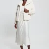 Eco Anastasia Midi Satin Skirt