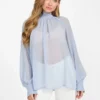 Eco Audrine Bow Blouse