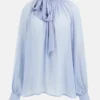 Eco Audrine Bow Blouse