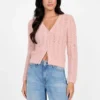 Eco Bea Open-Stitch Cardigan