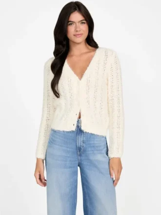 Eco Bea Open-Stitch Cardigan