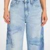 Eco Bellflower Floral Wide Leg Jeans
