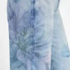 Eco Bellflower Floral Wide Leg Jeans