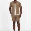Eco Calvin Chevron-Knit Shorts