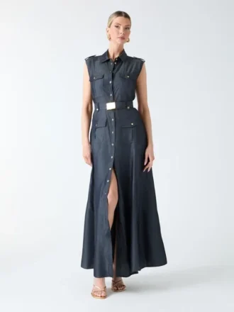 Eco Carla Maxi Denim Dress