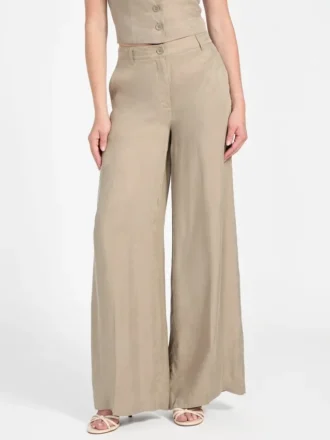 Eco Celestine Fluid Wide-Leg Pants