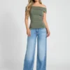 Eco Charlotte Off-The-Shoulder Top