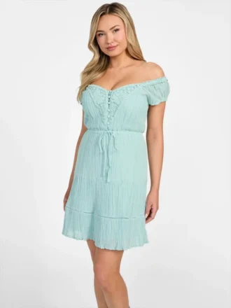 Eco Ciel Gauze Dress