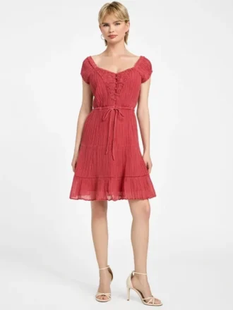 Eco Ciel Gauze Dress