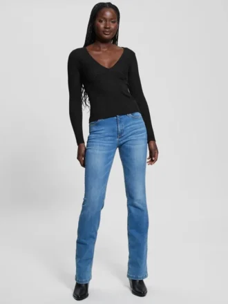 Eco Cirila Ribbed Sweater Top