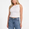 Eco Claire Smocked Tank Top