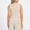 Eco Claire Smocked Tank Top