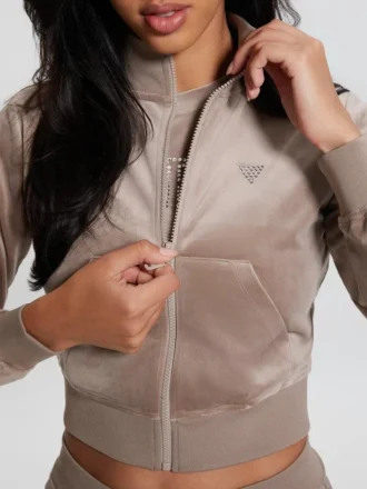 Eco Couture Full-Zip Sweatshirt