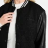 Eco Danielle Boucle Varsity Jacket