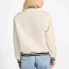 Eco Danielle Boucle Varsity Jacket