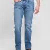 Eco Davis Mid-Rise Straight Jeans