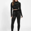 Eco Debby Rhinestone Crop Top