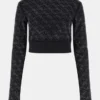 Eco Debby Rhinestone Crop Top