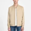 Eco Faux-Suede Flight Jacket