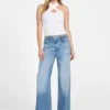 Eco Featherweight Braided Wide-Leg Jeans