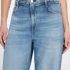 Eco Featherweight Braided Wide-Leg Jeans