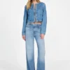 Eco Featherweight Juliana Braided Denim Jacket