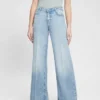 Eco Featherweight Mid-Rise Palazzo Jeans